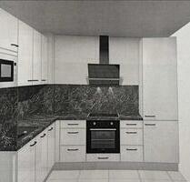 Hochwertig möblierte Neubau - Zentrales 3 Zimmer Wohnung - - Darmstadt