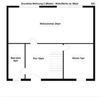 Landleben pur - 3-Zimmer Wohnung 90qm - Garz/Rügen