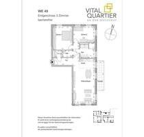 3-Zimmer Designer Wohnung - 1.780,00 EUR Kaltmiete, ca.  109,00 m² in Hannover (PLZ: 30559) Buchholz-Kleefeld