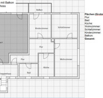 Attraktive 3-Zimmer Wohnung mit Balkon im Grünen - Kasendorf