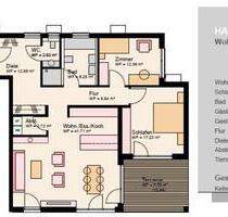 3,5 Zimmer Neubauwohnung im Zentrum von Spaichingen