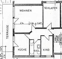 3-Zimmer Wohnung (Küche, Bad, Terrasse) - Rosdorf
