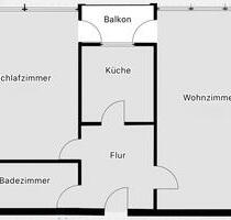 Erstbezug nach Traumsanierung - 950,00 EUR Kaltmiete, ca.  51,00 m² in Kornwestheim (PLZ: 70806)