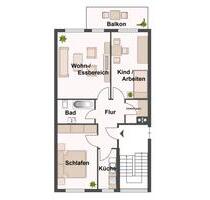 3 Zimmer Wohnung Kahlertstraße - 620,00 EUR Kaltmiete, ca.  69,00 m² in Gütersloh (PLZ: 33330)