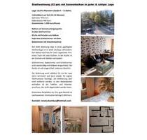 Schöne 2 Zimmer Wohnung voll möbliert ab 1.6.2025 f 2 Jahre - München Hadern