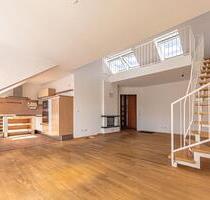 3,5 Zimmer DG-Maisonette-Wohnung mit Skylineblick, Balkon + TG - Bad Soden am Taunus