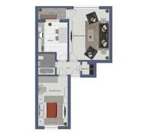 Mietwohnung 2 Zimmer in WI-Klarenthal (wird derzeit saniert) - Wiesbaden Südost