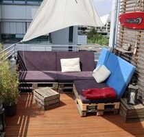 Düsseldorf Derendorf - Moderne 2 Zimmer Whng mit sehr großer Dachterasse und Balkon