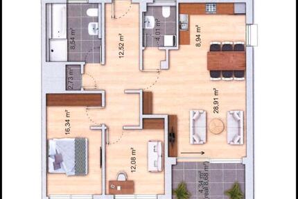 3 Zimmer Wohnung Dreieich Sprendlingen