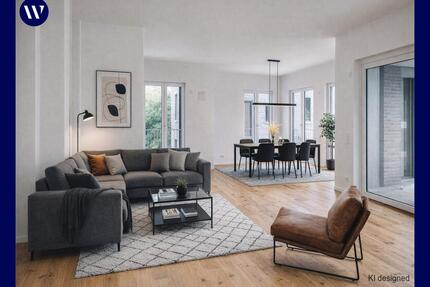 Hell & modern & viel Platz: 2 Zimmer + Balkon, guter Schnitt, modernes Tageslichtbad, Abstellraum - Hannover Döhren-Wülfel