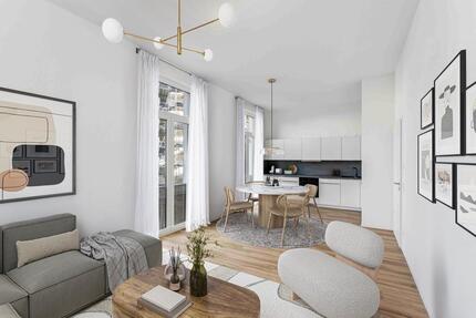Perfekt für kleine Familien: Praktische 3-Zimmer-Wohnung mit Balkon - Dresden Cotta