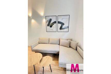 MÖBLIERTE Exklusive 2-Zimmerwohnung mit Flair zum Erstbezug - Nürnberg Steinbühl