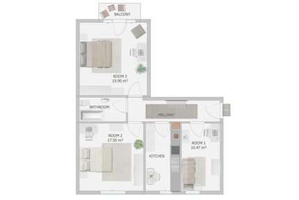 WG-Zimmer in Munich 640,00 € 17 m²