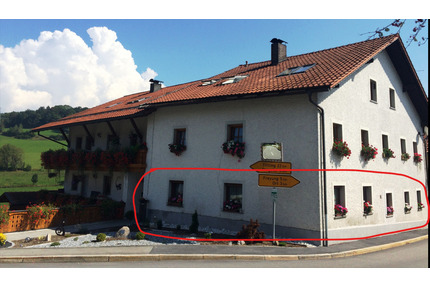 Schöne 3-Zimmer EG-Wohnung mit 98 qm Kellerraum Gartennutzung - Röhrnbach