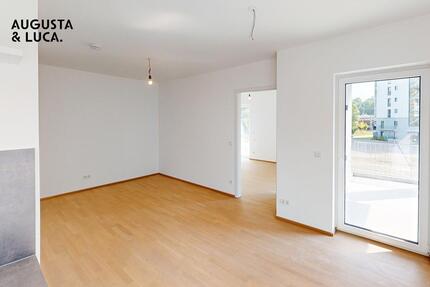 Stilvolle 2-Zimmer Wohnung mit großzügiger Terrasse und EBK - Augsburg