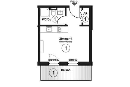 Wohnen auf Zeit in Berlin 1.167,00 €
