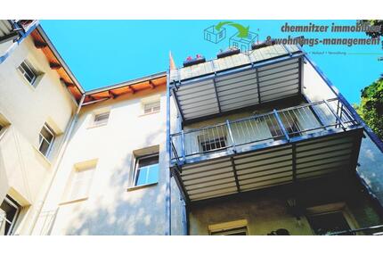 Geräumige 2-Raum-Wohnung mit Balkon & Tageslichtbad in Chemnitz-Lutherviertel - EBK möglich -