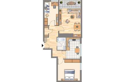 Wohnung zum Mieten in Dortmund 390,99 € 74.4 m²