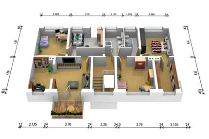 Wohnen auf Zeit in Chemnitz 1.140,00 €
