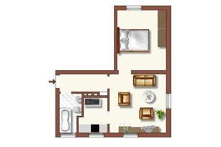 Wohnung zum Mieten in Duisburg 409,00 € 40.97 m²
