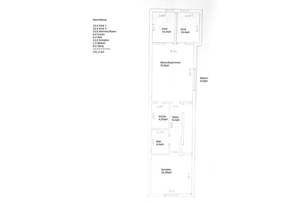 4 Zimmer Wohnung in Thyrnau, 101qm mit Balkon