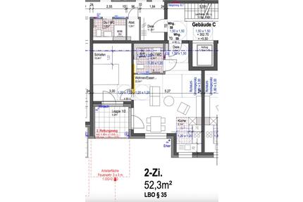 Moderne 2-Zimmer Neubauwohnung mit Balkon, TG & E-Mobility Option - Esslingen am Neckar Hegensberg
