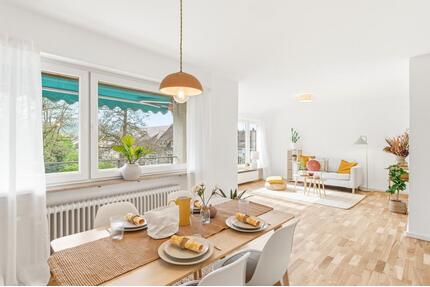 Traumhafte, renovierte 3,5 Zimmer Wohnung mit zwei Balkonen - Stuttgart Hedelfingen