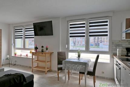 (EF0987_M) Erfurt: Ilversgehofen, neu ausgebaute möblierte Wohnung mit ruhigem Schlafzimmer für Wochenendheimfahrer