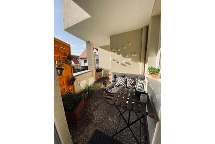 2-Zimmer Stadtwohnung mit EBK, Balkon und Garage - Weinheim