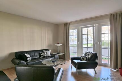 (EF1246_M) Weimar: Schönblick, neu möbliertes Apartment mit großem Wohnzimmer und zwei Balkons