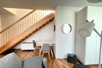Möbliert - Skandinavischer Wohntraum im Dachgeschoss! - München Thalkirchen-Obersendling-Forstenried-Fürstenried-S