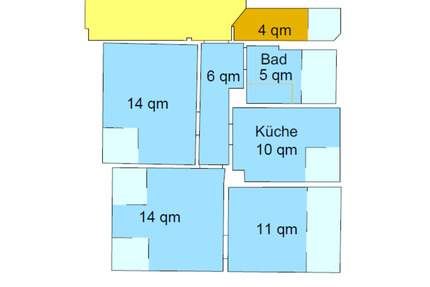 Charmante Altbauwohnung im Herzen von Aalen – 3 Zimmer Whn.