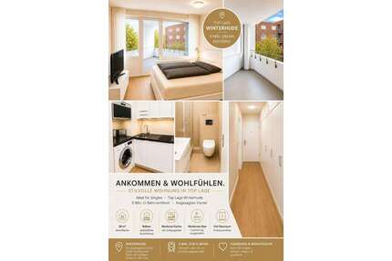 Wohnen auf Zeit in Hamburg 1.380,00 €