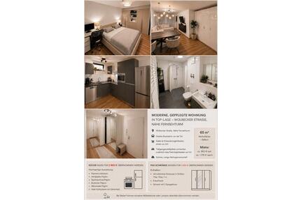2 Zimmer Wohnung + Balkon - Wolbecker Straße - Münster Münster-Südost