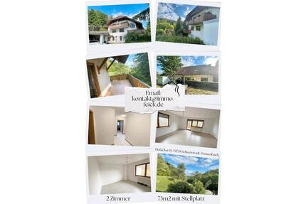 Moderniesierte 2 zimmer wohnung 73m2, Stellplatz, Terrasse - Schwörstadt