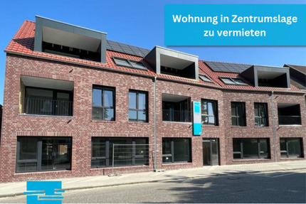 Zentrale 3-Zimmer Dachgeschosswohnung in KfW-40-EE-Wohnhaus - Nordhorn
