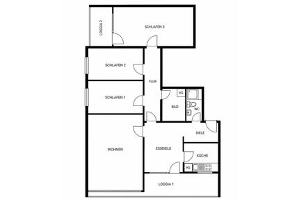 Rheinblick & Domblick | 106m² | 4,5 Zimmer Köln Rodenkirchen