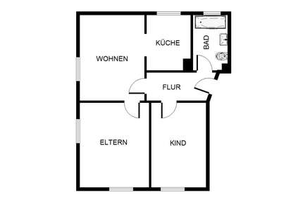 Wohnung zum Mieten in Gelsenkirchen 399,00 € 54.42 m²