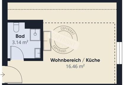 Neue Chance - Wohnung zentral in Oldenburg - 1 Zimmer Apartment