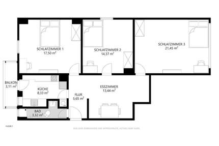 WG-Zimmer in Stuttgart 705,00 € 15 m²