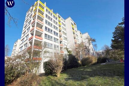 Klein + Fein = Dein! 2-Zimmer-Apartment + Loggia, offener Kochbereich, Wannenbad, Aufzug - Bochum Querenburg