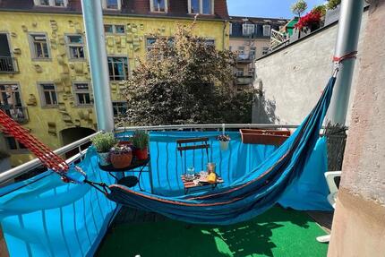 3-Zi.-Wohnung, 3 room flat, voll ausgestattetfurnished+balconies - Dresden Neustadt