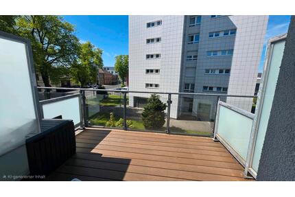 1 Zimmer Wohnung inklusive Küche und Möbel, Internet, Terrasse. - Frechen