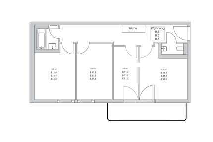 WG-Zimmer in Berlin 720,00 € 13 m²