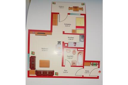 1,5 Zimmer Appartment Kaufbeuren
