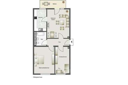 Wohnen auf Zeit in Düsseldorf 1.275,00 €