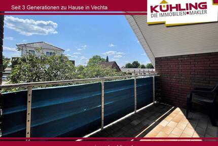 Zentrumsnahe 2-Zimmer Wohnung mit Balkon in Vechta