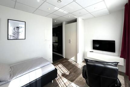 Moderne 1-Zimmer-Wohnung, zentral in Niederrad, möbliert & vollausgestattet - Frankfurt am Main