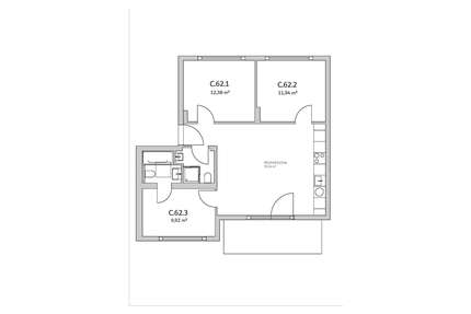 WG-Zimmer in Berlin 790,00 € 12 m²