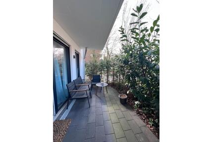 Zentrale 2 Zimmer Erdgeschoss Wohnung mit Terrasse - Wesel